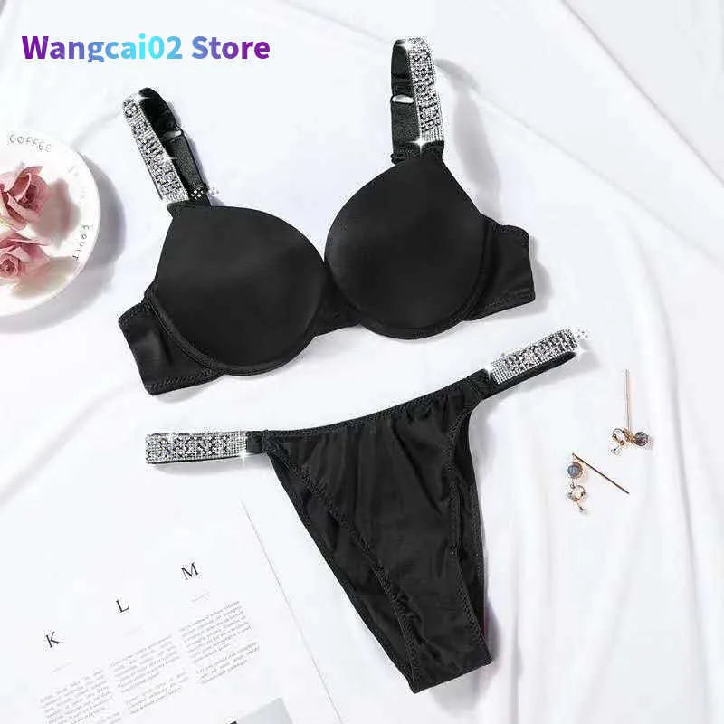 Women's UnderWired Full Cup Lace Multiway Bra with Matching Panty (Set of 6)