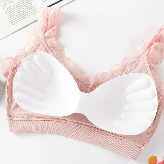 Women's UnderWired Full Cup Lace Multiway Bra with Matching Panty (Set of 6)
