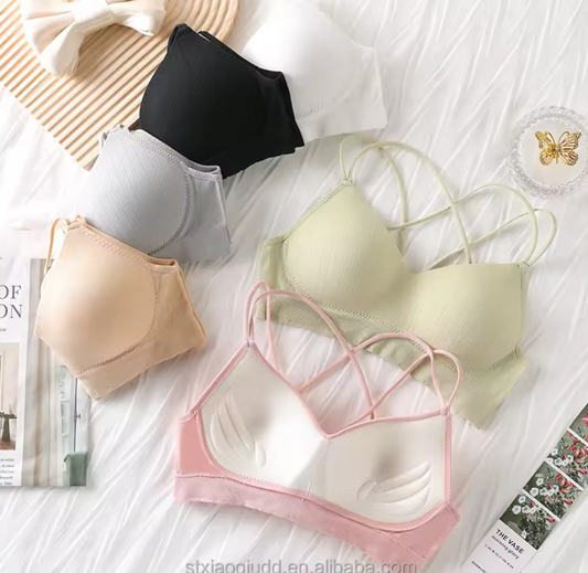 Women's UnderWired Full Cup Lace Multiway Bra with Matching Panty (Set of 6)