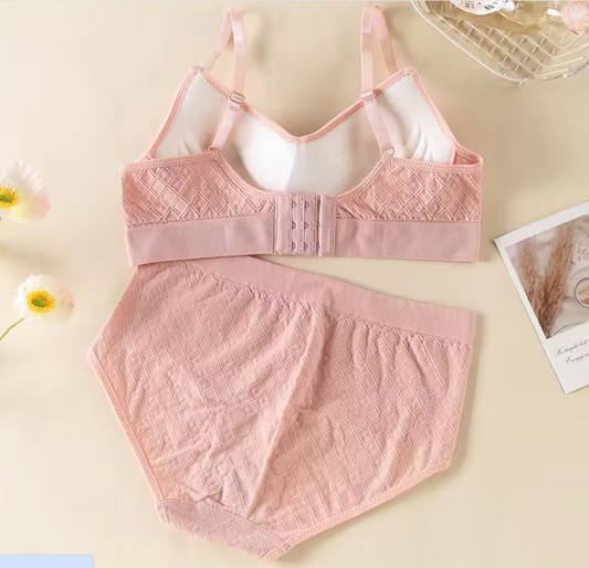 Women's UnderWired Full Cup Lace Multiway Bra with Matching Panty (Set of 6)