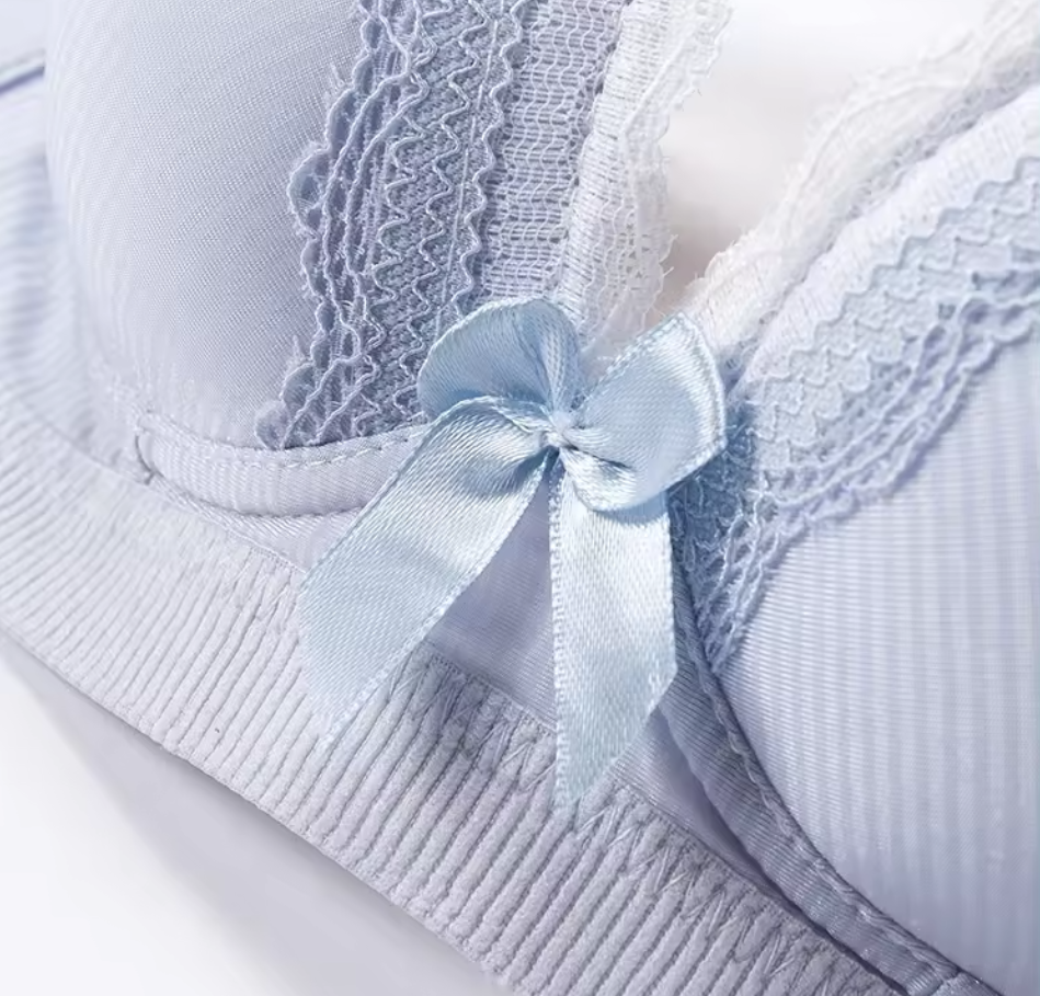Women's UnderWired Full Cup Lace Multiway Bra with Matching Panty (Set of 6)