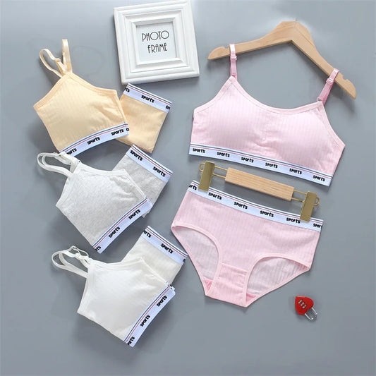 Women's UnderWired Full Cup Lace Multiway Bra with Matching Panty (Set of 4)