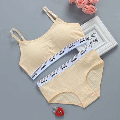 Women's UnderWired Full Cup Lace Multiway Bra with Matching Panty (Set of 4)