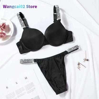 Women's UnderWired Full Cup Lace Multiway Bra with Matching Panty (Set of 6)