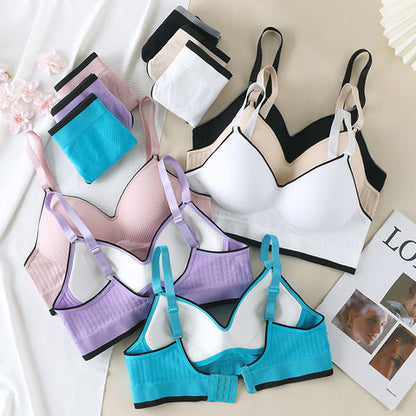 Women's UnderWired Full Cup Lace Multiway Bra with Matching Panty (Set of 6)