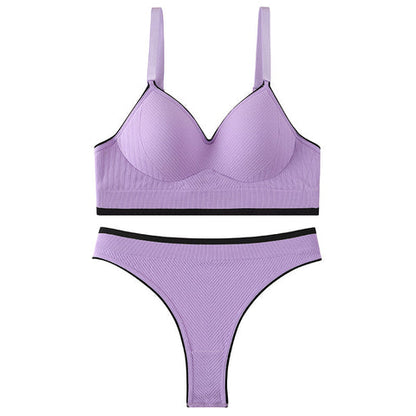 Women's UnderWired Full Cup Lace Multiway Bra with Matching Panty (Set of 6)
