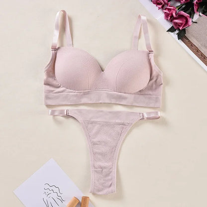 Women's UnderWired Full Cup Lace Multiway Bra with Matching Panty (Set of 6)