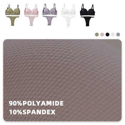 Women's UnderWired Full Cup Lace Multiway Bra with Matching Panty (Set of 6)