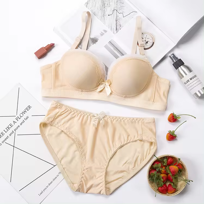 Women's UnderWired Full Cup Lace Multiway Bra with Matching Panty (Set of 6)