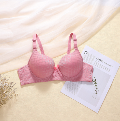 Women's UnderWired Full Cup Lace Multiway Bra with Matching Panty (Set of 6)
