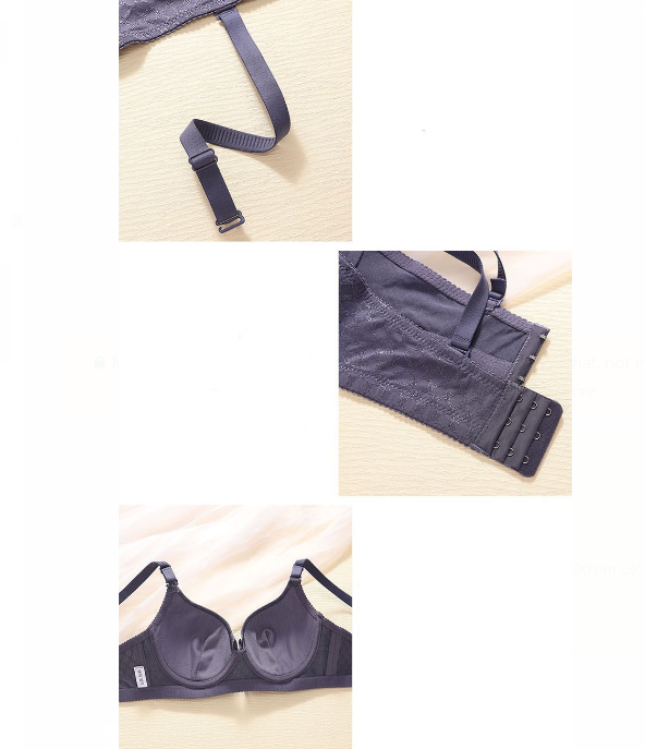 Women's UnderWired Full Cup Lace Multiway Bra with Matching Panty (Set of 6)