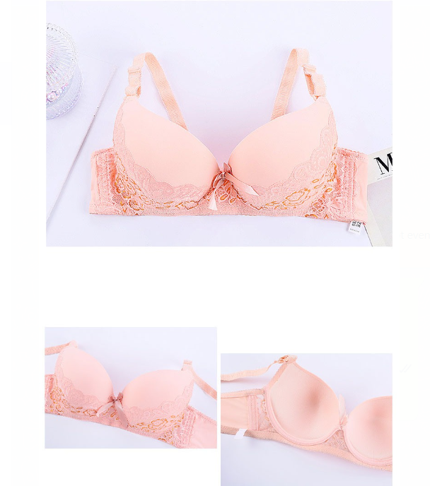 Women's UnderWired Full Cup Lace Multiway Bra with Matching Panty (Set of 6)