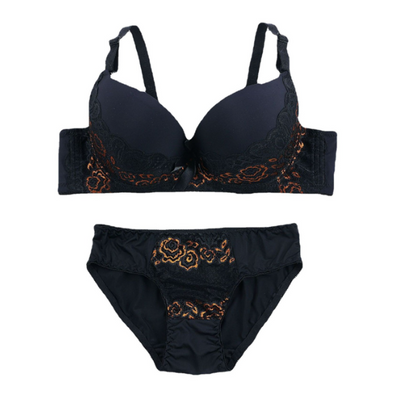 Women's UnderWired Full Cup Lace Multiway Bra with Matching Panty (Set of 6)