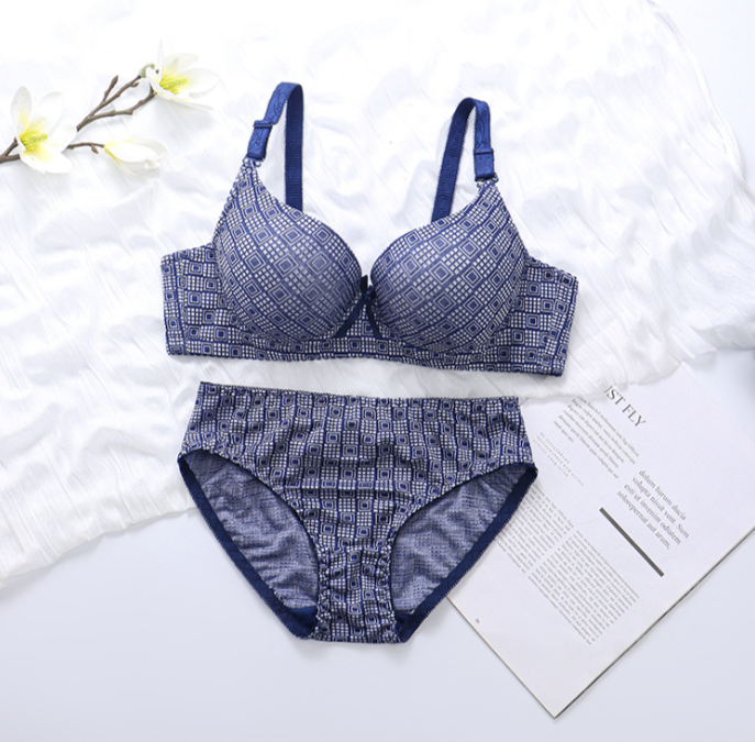 Women's UnderWired Full Cup Lace Multiway Bra with Matching Panty (Set of 6)