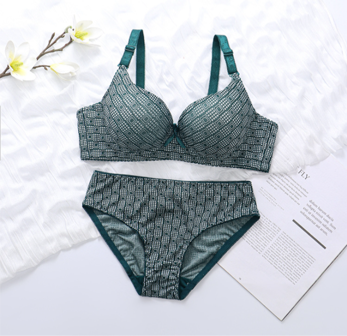 Women's UnderWired Full Cup Lace Multiway Bra with Matching Panty (Set of 6)