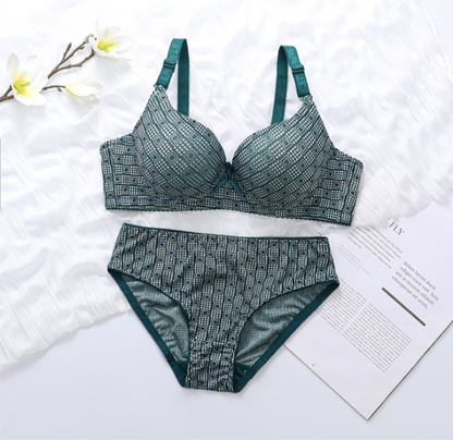 Women's UnderWired Full Cup Lace Multiway Bra with Matching Panty (Set of 6)