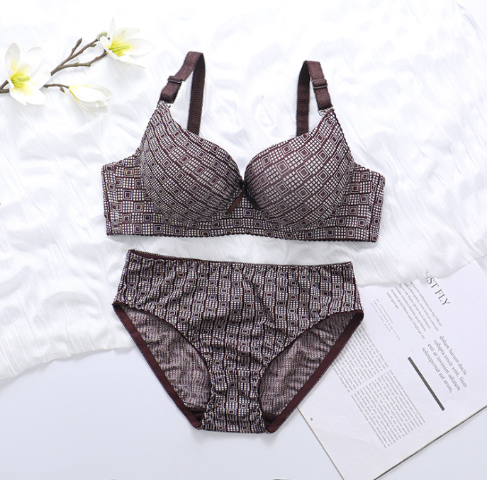 Women's UnderWired Full Cup Lace Multiway Bra with Matching Panty (Set of 6)
