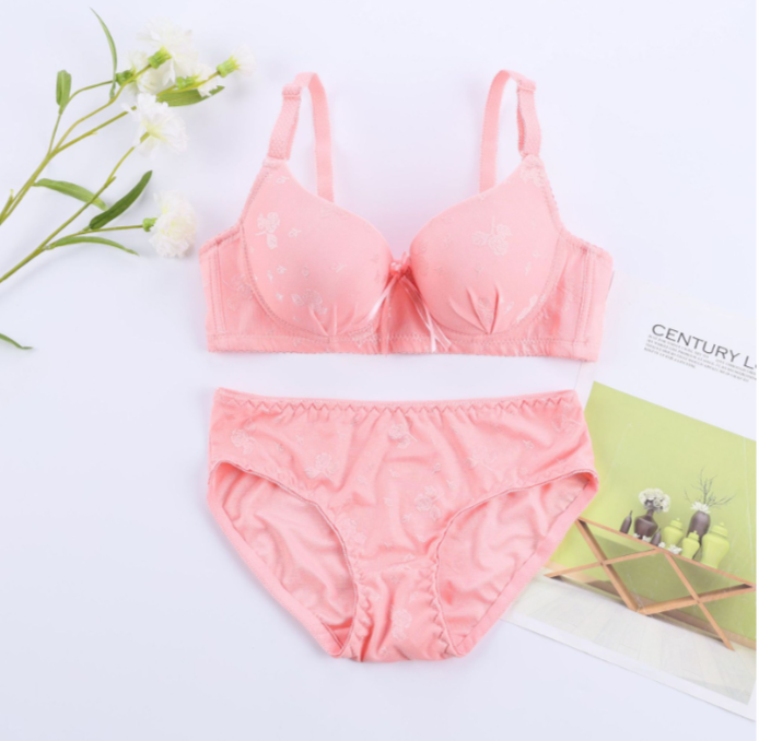 Women's UnderWired Full Cup Lace Multiway Bra with Matching Panty (Set of 6)