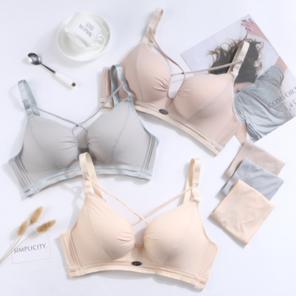 Women's UnderWired Full Cup Lace Multiway Bra with Matching Panty (Set of 6)