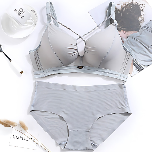 Women's UnderWired Full Cup Lace Multiway Bra with Matching Panty (Set of 6)