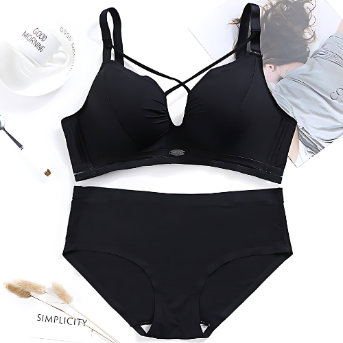 Women's UnderWired Full Cup Lace Multiway Bra with Matching Panty (Set of 6)