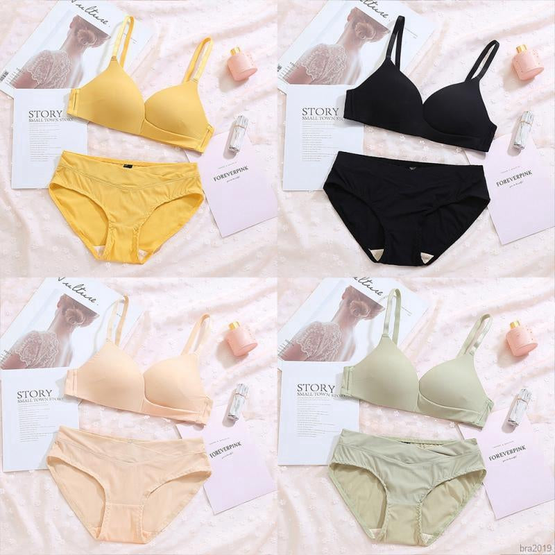 Women's UnderWired Full Cup Lace Multiway Bra with Matching Panty (Set of 4)