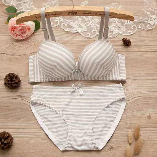 Women's UnderWired Full Cup Lace Multiway Bra with Matching Panty (Set of 4)