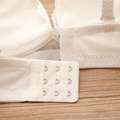 Women's UnderWired Full Cup Lace Multiway Bra with Matching Panty (Set of 4)