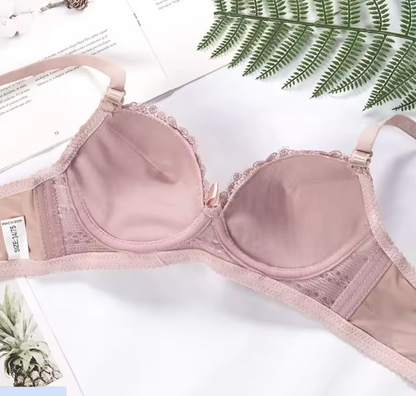 Women's UnderWired Full Cup Lace Multiway Bra with Matching Panty (Set of 6)